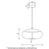 HOME LIGHT visilica luna 302