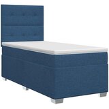  Boxspring krevet s madracem Plava 90 x 200 cm Tkanina | shoptok.hr