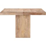 vidaXL Blagovaonski stol 120 x 120 x 77 cm od masivnog drva manga | shoptok.hr