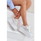 CheBello Leather Sneakers On Platform | Shoptok.si