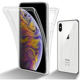 Cadorabo Ohišje, združljiv z Appleom v prozorni - 360 ° Zaščitni pokrov celotnega telesa - zaščita spredaj in hrbta, vsestranska zaščita z zaščitnim zaslonom, (20570895) Cene