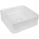 lavabo Art 380*380*150 [KW-1531A] [bela, sjaj]