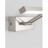Nova Luce LED zidna lampa aluminijska sa savitljivom konstrukcijom u srebrnoj boji Marnell – | shoptok.hr