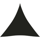  Senčno jadro oksford blago trikotno 3x3x3 m črno, (20729352) | Shoptok.si
