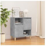  Komoda siva boja betona 60x35x70 cm od konstruiranog drva | shoptok.hr