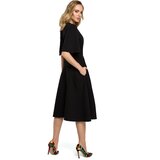 Made Of Emotion Ženska haljina M396 crna | ePonuda.com
