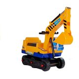 Lean_Toys Otroški Poganjalec bager s premično roko rumena Cene