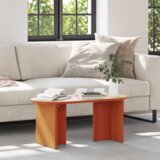  Klubska miza Voščeno rjava 80 x 39.5 x 35 cm Trden borov les, (5000073408) | Shoptok.si