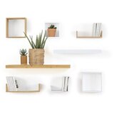  Zidna polica FIXY 80x23,5x3,8 cm mdf | Eponuda.ba