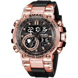 SMAEL Ura LO-29441 - Črna / Zlato Rožnata | Shoptok.si
