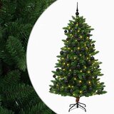  Umjetno božićno drvce s kuglicama 210 cm 300 LED lampica | shoptok.hr