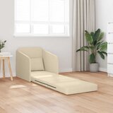 Krevet na razvlačenje Krema 65 x 80 x 83 cm tkanina | Eponuda.com