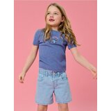 Sinsay Pamučna majica kratkih rukava s vezom Stitch | shoptok.hr