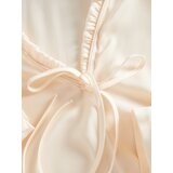 Reserved satenasta bluza z okrasnim izrezom - ebenovina | Shoptok.si