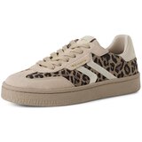 Tamaris Nizke superge bež / brokat / črna / bela | Shoptok.si