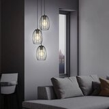 Lesnina XXXL Brilo 4040-035 - Luster na sajli WAKTU VINTAGE 3xE27/60W/230V kaučukovo drvo | Eponuda.com