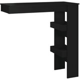  Zidni barski stol crni 102 x 45 x 103,5 cm konstruirano drvo | shoptok.hr