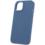 Satin silikonski ovitek za iPhone 15 Pro - moder Cene