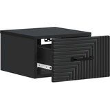  Noćni ormarić za montažu na zid 2 pcs Crna 34 5 x 33 x 20 cm | shoptok.hr