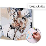  Slikanje po številkah KONJI - Level Medium (set za slikanje) | Shoptok.si