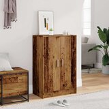 vidaXL omara za čevlje iz starega lesa 60x35x92 cm inženirski les | Shoptok.si