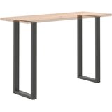  Noge za barski stol U-oblika 2 kom antracit 50 x (110-111) cm čelik | shoptok.hr
