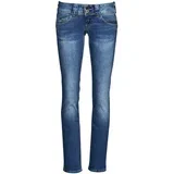 Jeans straight VENUS Modra