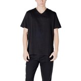 Calvin Klein Jeans Polo majice dolgi rokavi SS SMOOTH CTTN SOLID VNECK TEE LV040HM298 Črna Cene
