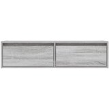 TV ormarić s LED svjetlima boja hrasta sonome 100X35,5x25 cm | shoptok.hr