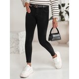 DStreet Spodnie damskie BLACKIN typu skinny czarne Cijene
