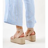 Gemre Beige wedge sandals Minna | Shoptok.si