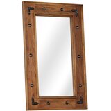  Ogledalo od masivnog bagremovog drva 50 x 80 cm | shoptok.hr