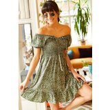 Olalook Both Dress - Green - Ruffle | shoptok.hr