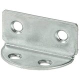 STABILIT Držalo za iverne plošče pocinkano (Do x Š: 40 x 19 mm, Srebrne barve, Jeklo) | Shoptok.si