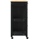  Kuhinjski kolica Jednobojno Crna | shoptok.hr