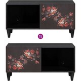 vidaXL Klubska miza večbarvno 80 x 50 x 40 cm Masiven les manga | Shoptok.si