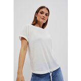 Marisse Women's T-Shirt L-Ts-4024 Off White | Shoptok.si