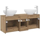  Set namještaja za kupaonicu 3 kom. Hrast artisan | shoptok.hr
