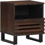 Furnova Nočna omarica 40x34x46 cm trden mangov les, (21926928) | Shoptok.si