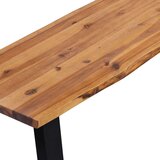  Klupa od masivnog bagremovog drva 145 cm | shoptok.hr