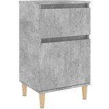 vidaXL Nočna omarica betonsko siva 40x35x70 cm, (20730380) | Shoptok.si