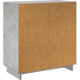  Komoda Betonska siva 70 x 38 x 75 cm Konstruirano drvo Slike