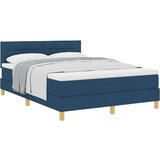  Vzmetnica na okvirju z vzmetnico modra 140x200 cm tkanina, (22082380) | Shoptok.si