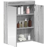  Kopalniška ogledalna omara TULUM Siva Sonoma 60 x 16,5 x 78 cm, (5000157163) | Shoptok.si