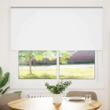 vidaXL Rolo zatemnjena bela 155x175cm Širina tkanine 151,6cm poliester | Shoptok.si