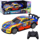  Auto na daljinsko upravljanje sa zvučnim efektima Perfect 01 - plavo/žuto/narančasta | Shoptok.si