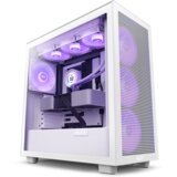 LC-Power NZXT CASE H7 Flow White RGB Mini-ITX, Micro-ATX, ATX3x F140 RGB fans, 1x F120Q fan | Eponuda.ba
