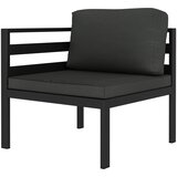 Maison Chic Seti vrtnega pohištva - Vrtna garnitura - Vrtni pohištvo set z blazinami 2-delna aluminij antracitna, (21797880) | Shoptok.si