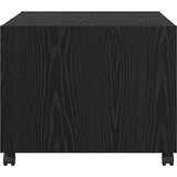 vidaXL Kava Stol Crni hrast 55 x 55 x 45 cm Konstruirano drvo | shoptok.hr