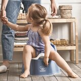 BABYBJORN dječja kahlica potty chair deep blue/white | shoptok.hr